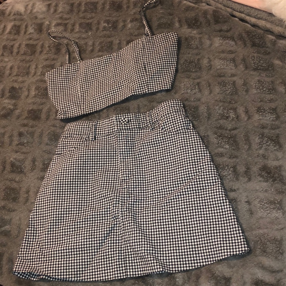 2 piece skirt set